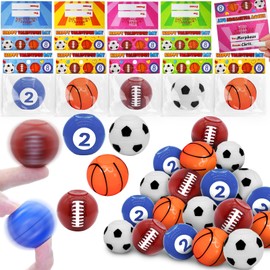 28 Pack Valentine's Day Gifts Cards with Mini Soccer Fidget Spinner Balls for Kids, Prefilled Valentines Soccer Basketball Football Pool Table Valentines Toys for Classroom Exchange Gifts Party Favors