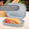 Westmark 3 Mini Lunch Boxes / Snack Boxes 300 ml