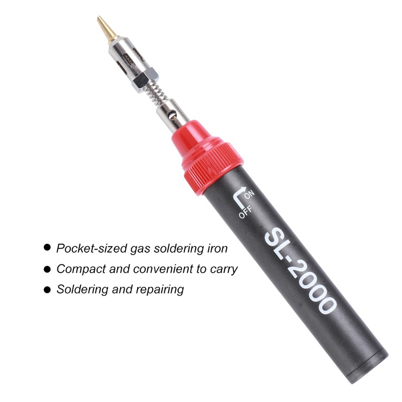 Gas Soldering Kit 5‑in‑1 Pure Butane Soldering Iron Multiple Tips