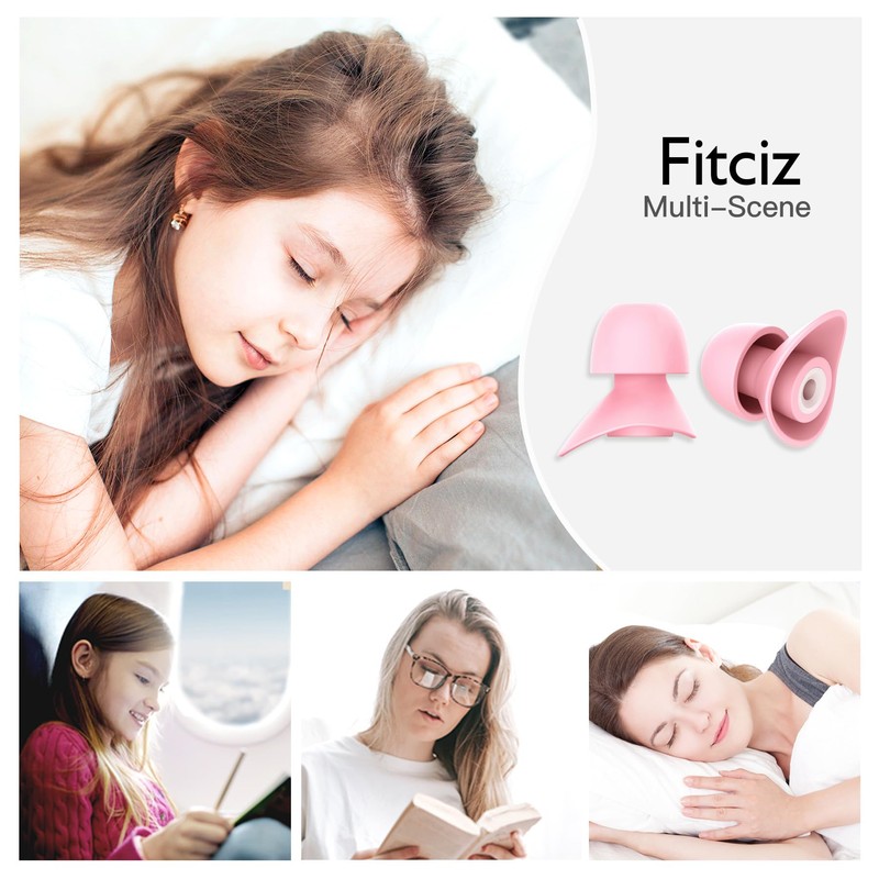 Fitciz Small Ear Plugs for Kids (Age 10+) and Small