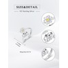 Cargari Koala Open Ring 925 Sterling Silver Koala Adjustable Ring