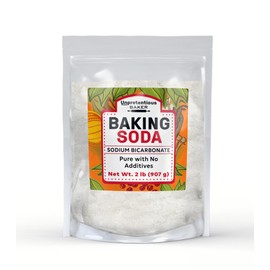 Unpretentious Baking Soda (2 lb) Gluten-Free, Baking & Cooking, Leavening Agent, Pure Sodium Bicarbonate
