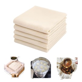 Tofu Making Cloth, High Density Gauze, Cooking Supplies, High Density Cheese, Strainer, Cloth, Making Tofu, Vinegared Rice, Straining, Squeezing, Steaming, Draining, Multi-Purpose Cooking, Natural