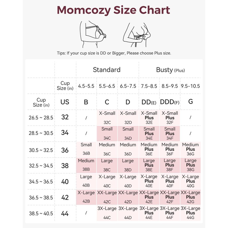 Momcozy Pumping Bra Hands Free, Breast Pump Bra with Widened