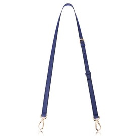 VanEnjoy Correa ajustable de piel genuino para bolso cruzado de repuesto para bolso de mano, 3/5 pulgadas de ancho, 51 pulgadas de largo, Azul, 48"