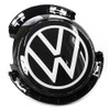 Volkswagen 14A853600AWA Logo Emblem Front Sign, Black/White