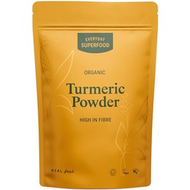 Everyday Superfood Organic Turmeric Powder 400g Premium (High Naturally Occurring Curcumin of Turmeric) Certified Vegan Organic and Kosher Turmeric Powder (Haldi Powder)