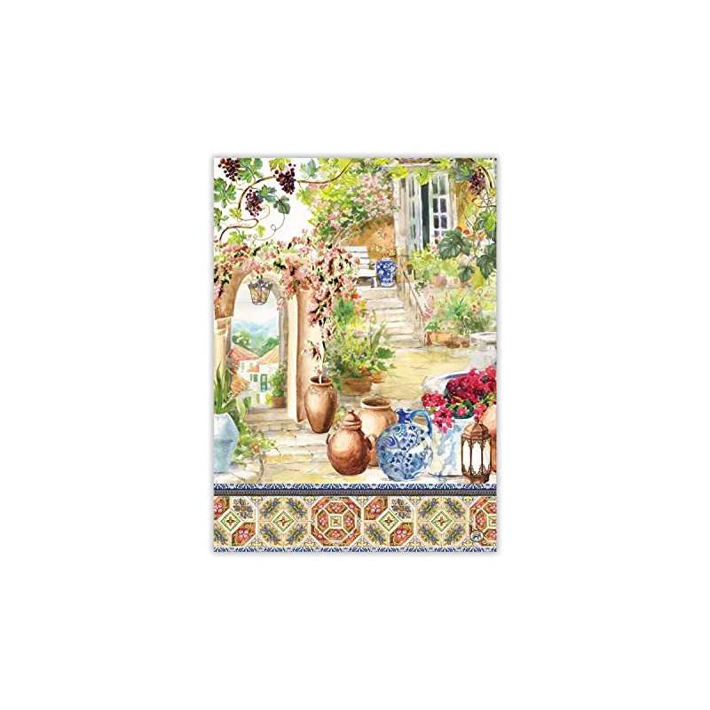 Michel Design Works Tuscan Terrace Kitchen Towel