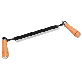 8IN Draw Knife – Heavy Duty Curved & Straight Blade,Durable Bark Peeling Tool for Hardwood/Softwood,Trusted by Woodworkers