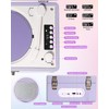 Rechargeable CD Player with Upgraded Speakers Bluetooth Transmitter USB Input