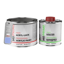 MG PRIME Pantone 2122C Blue Acryl-Lack glänzend 0,75 Liter / 750 ml Dose inkl. Härter