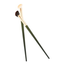 OHPHCALL 2pcs Nose Shadow Brush for Contouring Face Sculpting Tool Highlighters Makeup