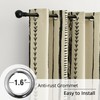 BOHOMOCASA Boho Blackout Curtains, 100% Blackout, Thermal Insulated, Noise Reducing,