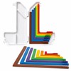 Domefahaso 7‑Pcs Card Making Alignment Guides Set with Case