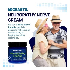 2pcs Crema Aliviar Neuropatía Basic Vigor Migrastil