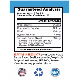 Pets Health Solution dog joint supplement tumeric - DOG CAT JOINT HEALTH - turmeric dogs chews - 1B