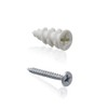 LANODO Strong Board Anchor Screws for Gypsum Board Walls with