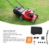 Trimmer Air Filter Cover Kit ABS Rubber Good Wear Resistance