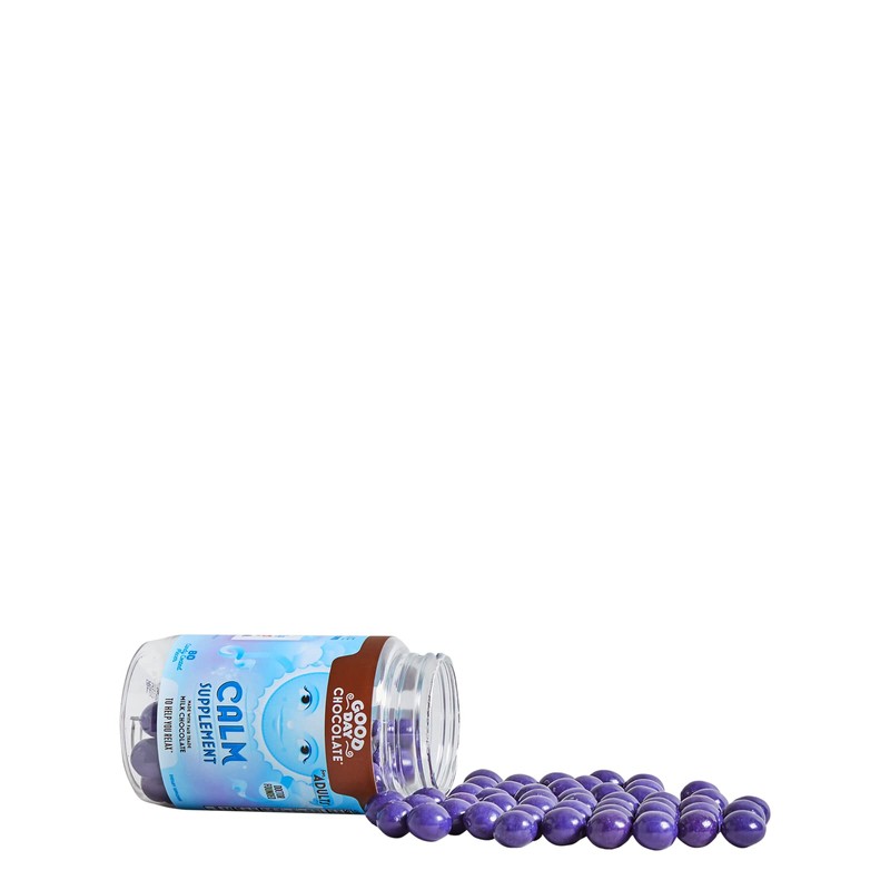 Good Day Chocolate Natural Calming Supplement for Adults, Blend of