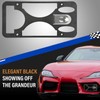 No Drill Front License Frame Compatible with Toyota Highlander 2014-2019