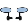 MotorToGo Black Handle Bar End View Mirrors for Ducati Monster