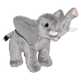 Wild Republic Wild Calls Elephant Plush, Stuffed Animal, Plush Toy, Kids Gifts, 8 inches
