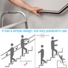 Healeved Suction Grab Bars for Bathtubs and Showers 7.7 Inch