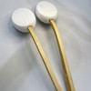 Applying back lotion, self-applying tool, self-covering back lotion, back massage 1+1 2 heads only