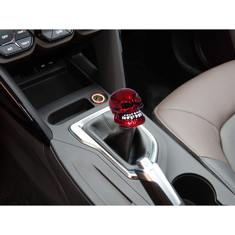 Bashineng Skull Shift Knob Transmissions Gear Shifter Stick Handle Shifting