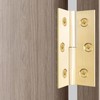 BAMI-LEE House Lift Off Hinge, 2pc Solid Brass Detachable Right