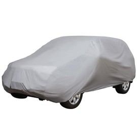 Collections Etc Durable Protective SUV/Car Vehicle Covers Silver Medium