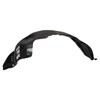 TRQ Front Right Inner Fender Liner Black Passenger Side Compatible