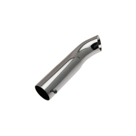 Genuine 1 X Klarius 38mm 1 1/2" Chrome Exhaust Pipe Trim Curved End Car Vehicle Styling - Part Numbe