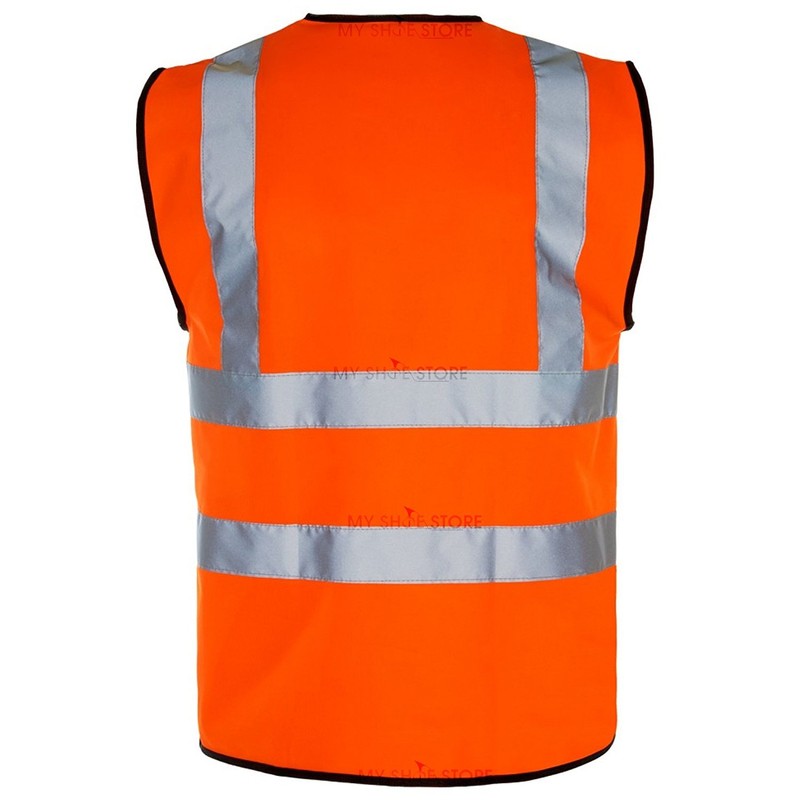 MyShoeStore® Hi Vis Vest Yellow & Orange Small to 6XL