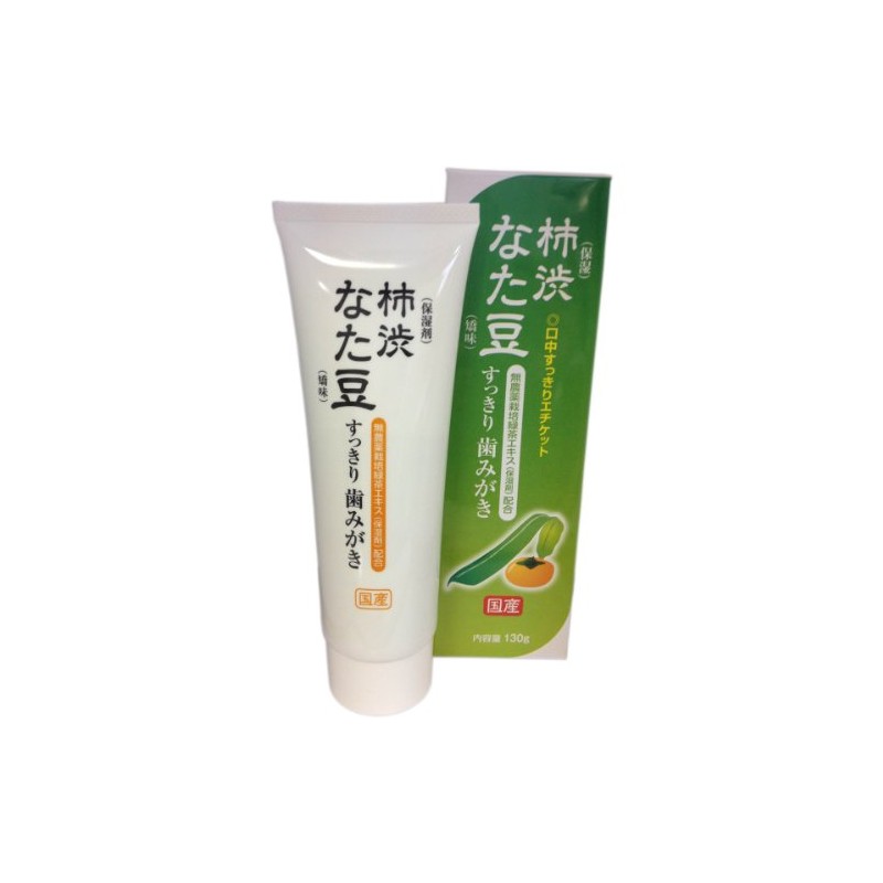 Hiramatsu Shoji Value Persimmon Toothpaste, 4.6 oz (130 g), Set