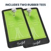 Portable Golf Feedback Mat and Precision Putting Trainer Bundle |