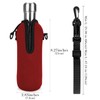 Linkidea Neoprene Water Bottle Carrier Bag for 17oz Cola Shaped
