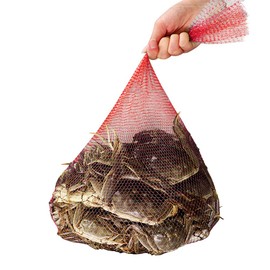 Amytalk Seafood Boil Bags 100 PCS Clam Bake Shellfish 22Inch Cooking Mesh Plastic Bags