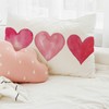 Ogiselestyle Valentine's Day Hearts Lumbar Throw Pillow Cover, 12 x
