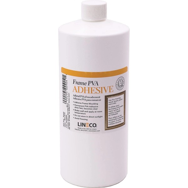 LINECO PVA Adhesive Glue for Wood, MDF, Paper & Crafts,