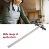 Edge Rule Protractor Aluminum Alloy T Square Woodworkers Edge Ruler