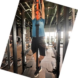 Pull-Up Assist Band with Adjustable Resistance – Heavy-Duty 400 lbs Elastic Power Bands for Chin-Up Training, Home Gym & Indoor Exercise – Ideal for Beginners, Students, and Adults (Orange)