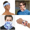 LQTSLFM Multifunktionstuch Schlauchschal, 3 Stück Multifunktionstuch,Bandana Halstuch Herren Damen,Elastisch Winddicht