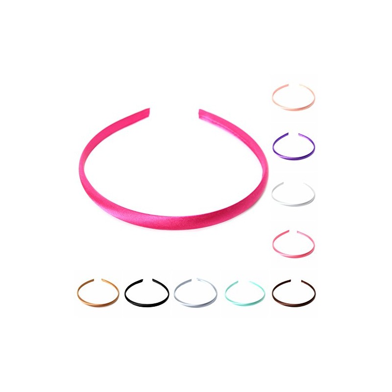 JUSTFOX - Pretty Satin Headband (Pink)