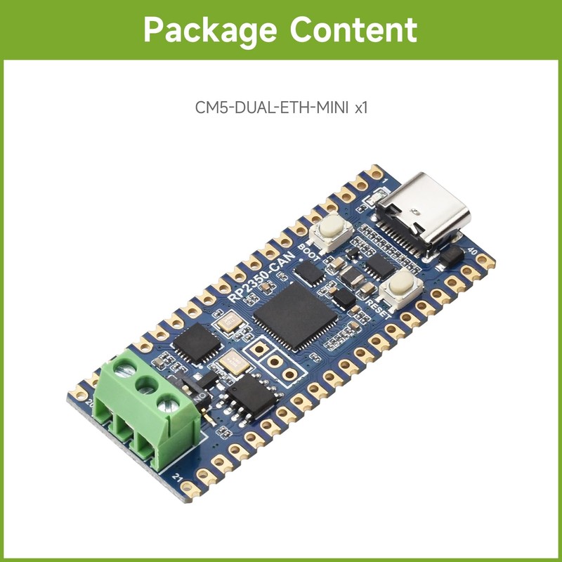 Waveshare RP2350 CAN Development Board Based on Raspberry Pi RP2350A