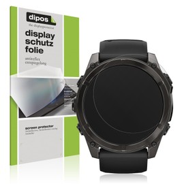 dipos I 6x Matte Screen Protectors for Garmin Fenix 8 43 mm Film Screen Protector, Ultra Thin, Case-Friendly, Fingerprint Compatible
