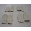 Heidifeathers 4 Pairs x Leather Finger protectors - Needle Felting