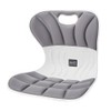 MayaFit Ergonomic Lumbar Support Cushion, Grey, 460mm x 440mm x