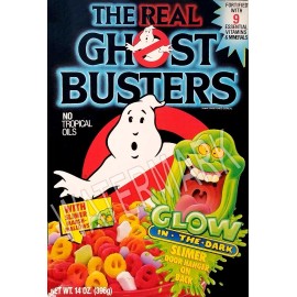 The REAL Ghostbusters vintage cereal High Quality Metal Magnet 2.7x4 inches 8913