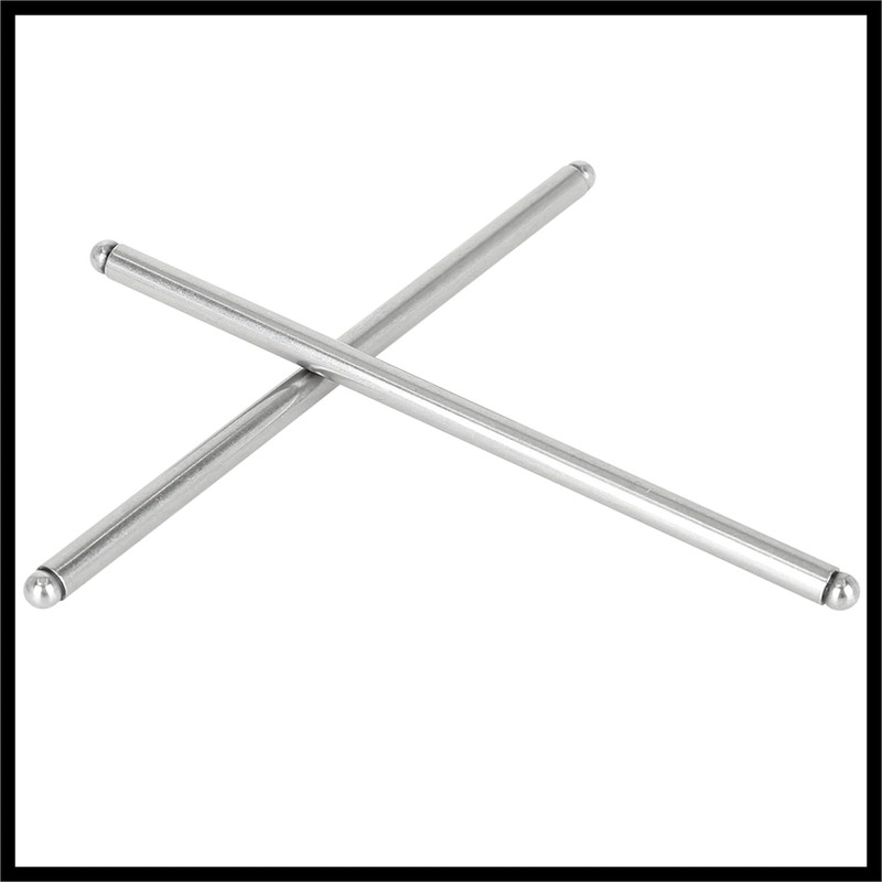 Hihaha 2pcs 5.56" Length Motorcycle Replacement Engine Push Rods for